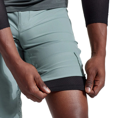 Pearl Izumi Summit MTB Short - With Liner - Pale Pine-Camp Green