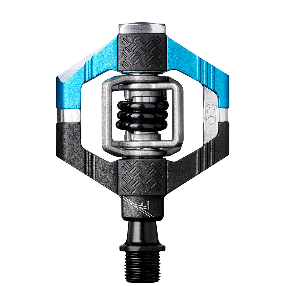 Crank Brothers Candy 7 MTB Pedals - Electric Blue-Black