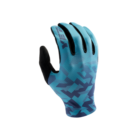 Yeti Enduro MTB Glove - Turq Geo Fade