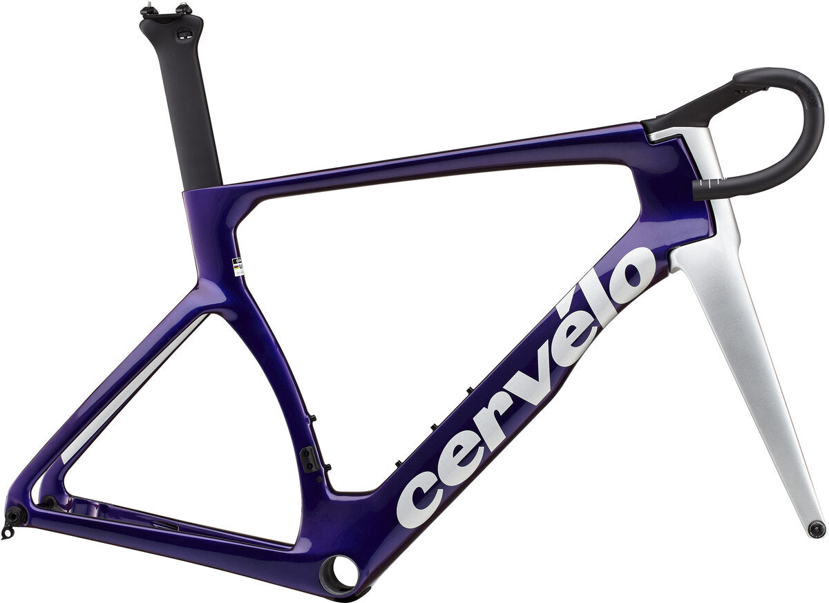 Cervelo S5 Disc Frameset - Sapphire and Ice