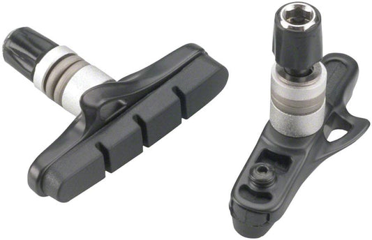Jagwire Cross Pro MTB V-Brake Pads - Black Black Threaded Post 