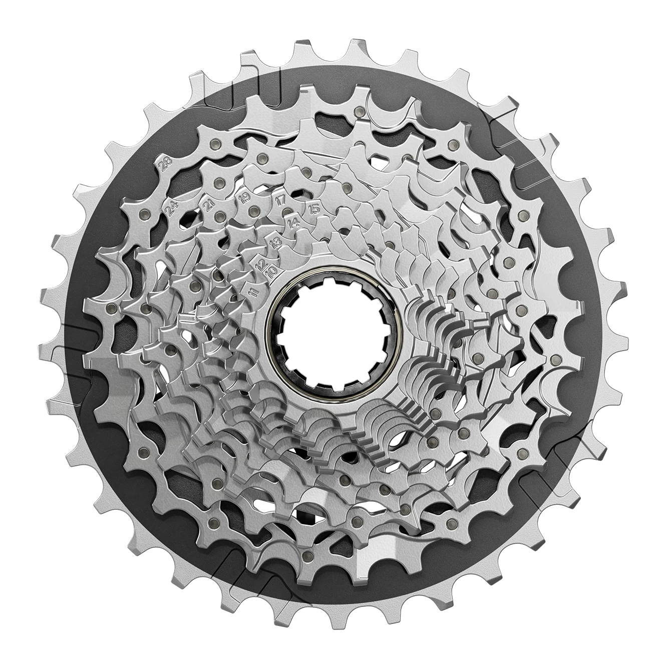 SRAM XG-1270 E1 12 Spd Cassette - Silver