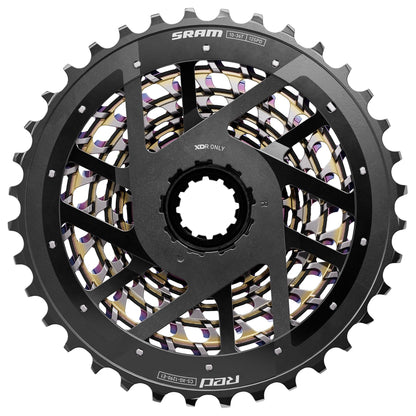 SRAM XG-1290 E1 12 Spd Cassette - Rainbow