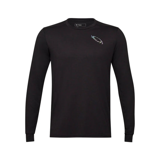 Fox Racing Ranger Dri Release Mid Long Sleeve MTB Jersey - Lunar - Black
