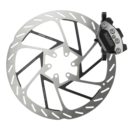 Sram Maven Ultimate Stealth Disc Brake - B1 - Rear - Silver-Black