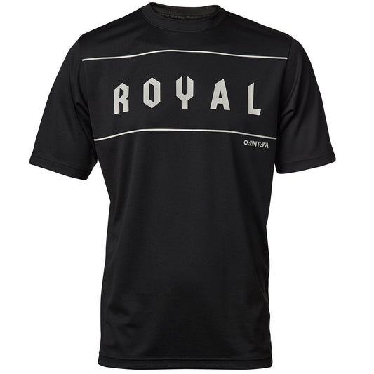 Royal Quantum Short Sleeve MTB Jersey - Black - 2022