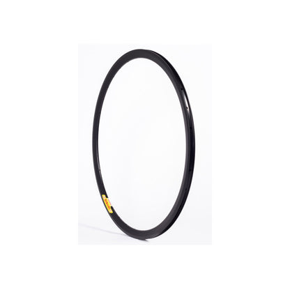 Velocity Deep V 700c Road Rim - Reflective Black
