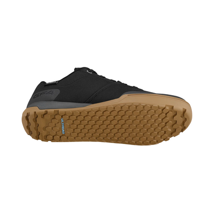 Shimano GF400W Flat MTB Shoes - Womens - Black-Amber