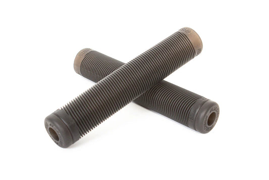 Eastern Riblet Flangeless BMX Grips - Translucent Black