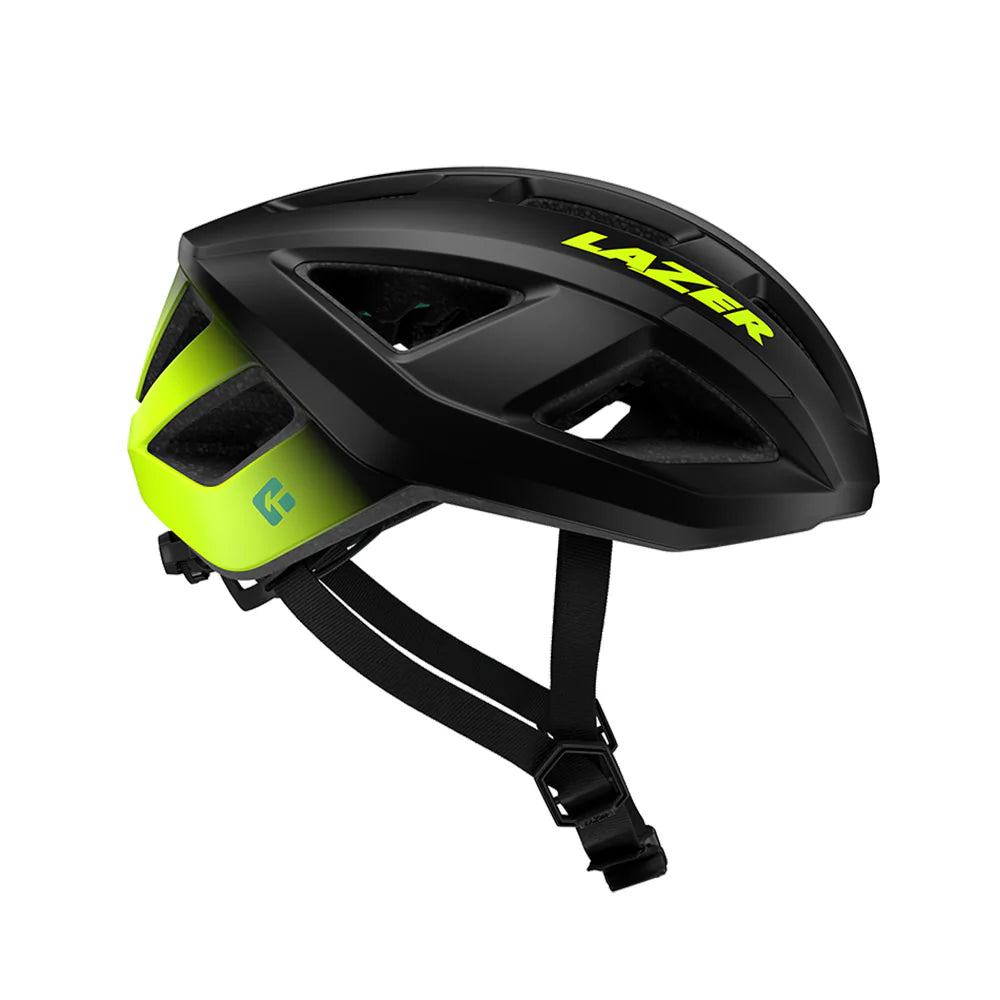 Lazer Tonic Kineticore Road/Gravel Helmet - Black Flash Yellow