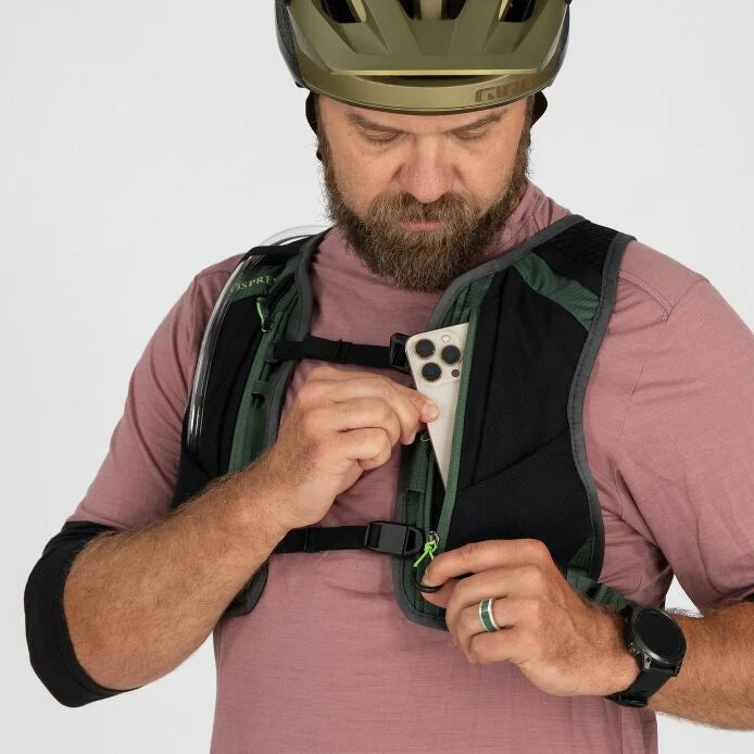 Osprey Escapist Velocity 3 Hydration Backpack - Tundra Green