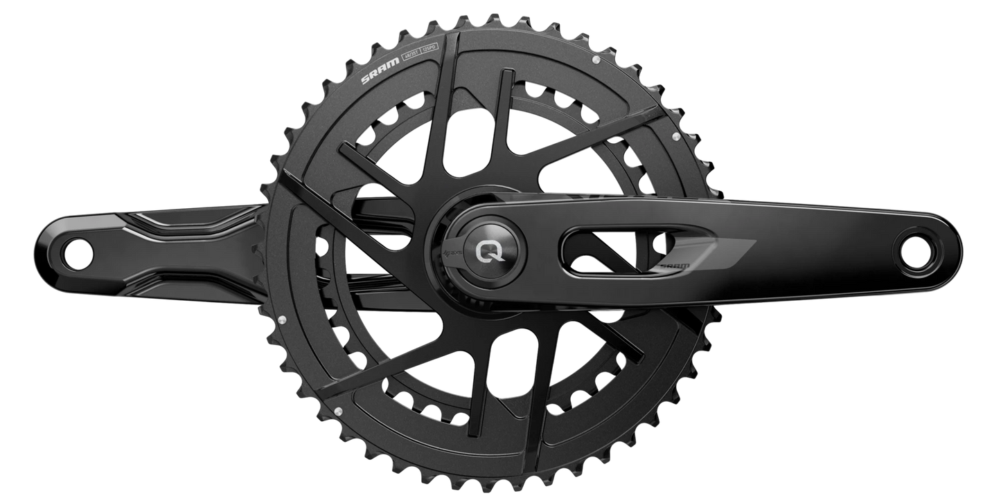SRAM Rival AXS E1 DUB 12 Spd Power Meter Crankset - Black