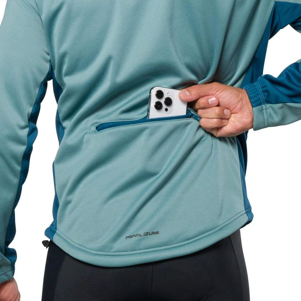 Pearl Izumi Quest Amfib Cycling Jacket - Arctic-Nightfall