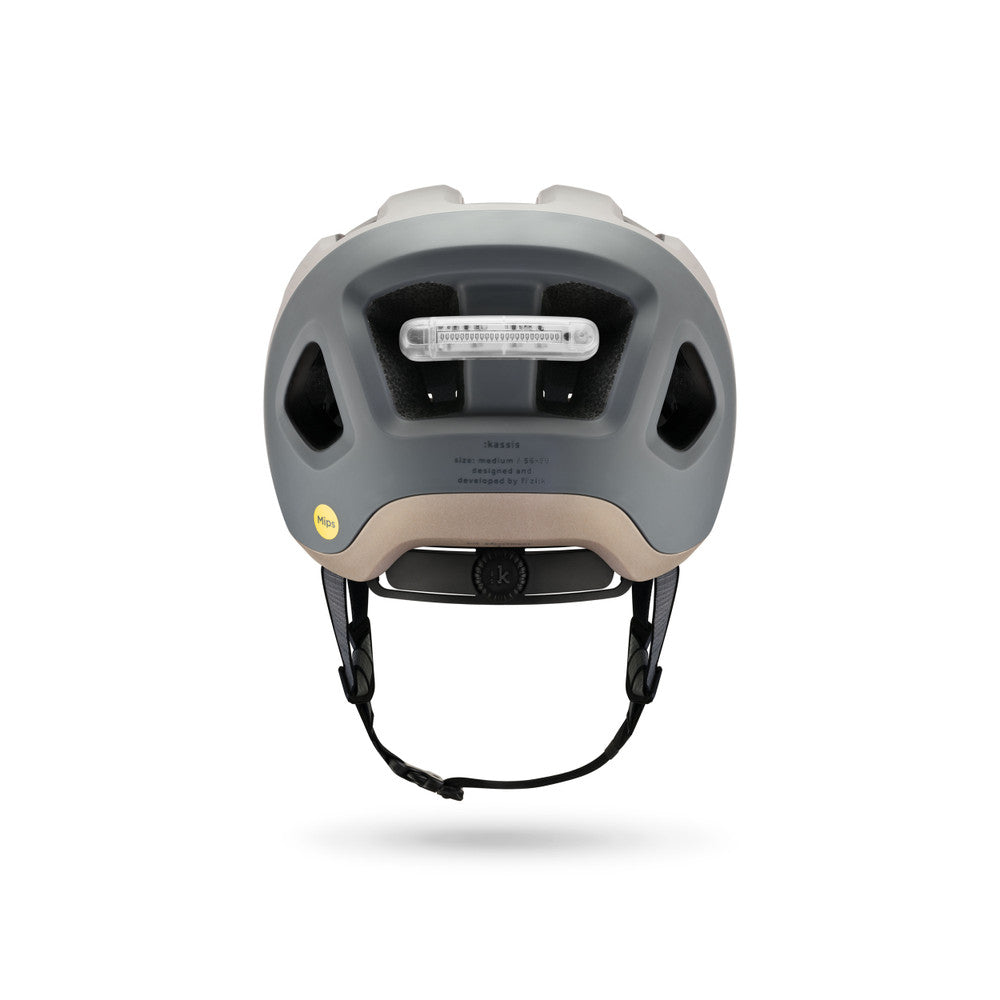 Fizik Kassis MTB Helmet with Light - Mud-Sand