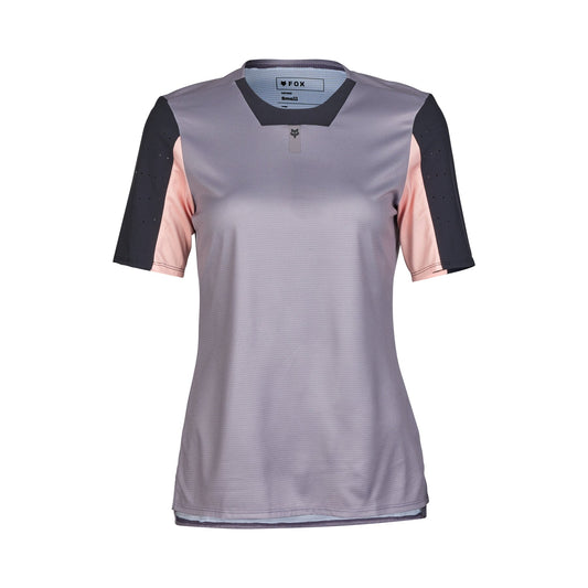 Fox Racing Defend Short Sleeve MTB Jersey - Womens - Stone