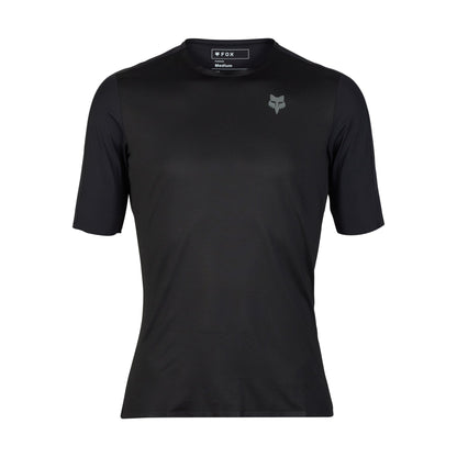 Fox Racing Flexair Short Sleeve MTB Jersey - Ascent  - Black