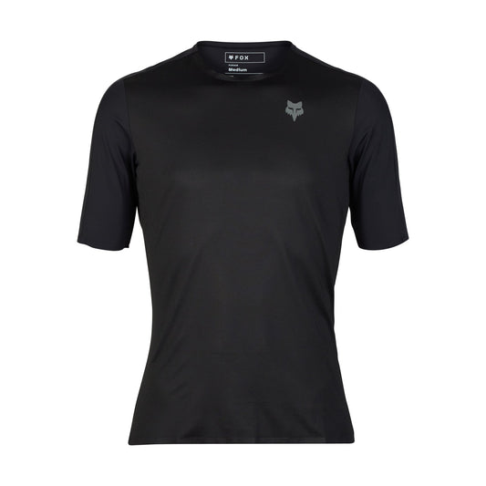 Fox Racing Flexair Short Sleeve MTB Jersey - Ascent  - Black