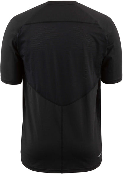 Louis Garneau HTO 3 Short Sleeve MTB Jersey - Black - 2022