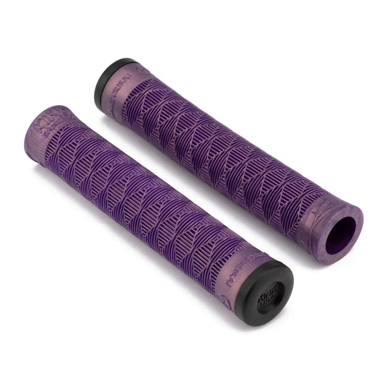 Kink BMX Samurai Flangeless Grips - Iridescent Purple