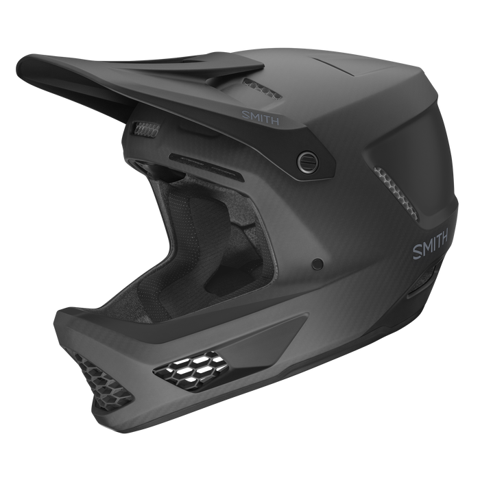 Smith Hardline MIPS Carbon Full Face Helmet - Matt Black Carbon
