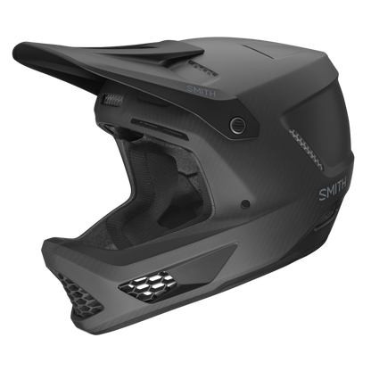 Smith Hardline MIPS Carbon Full Face Helmet - Matt Black Carbon
