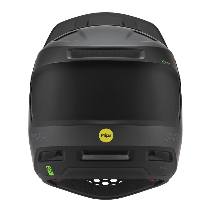 Smith Hardline MIPS Carbon Full Face Helmet - Matt Black Carbon