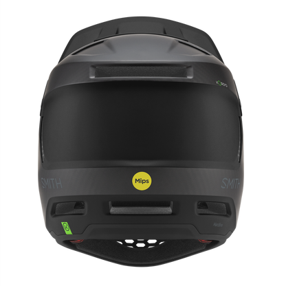 Smith Hardline MIPS Carbon Full Face Helmet - Matt Black Carbon