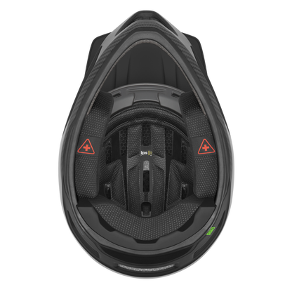 Smith Hardline MIPS Carbon Full Face Helmet - Matt Black Carbon