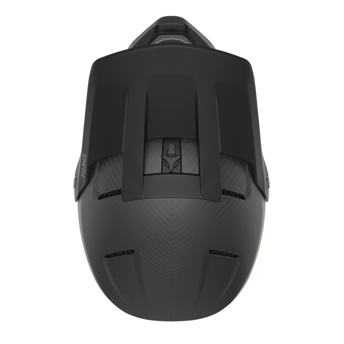 Smith Hardline MIPS Carbon Full Face Helmet - Matt Black Carbon