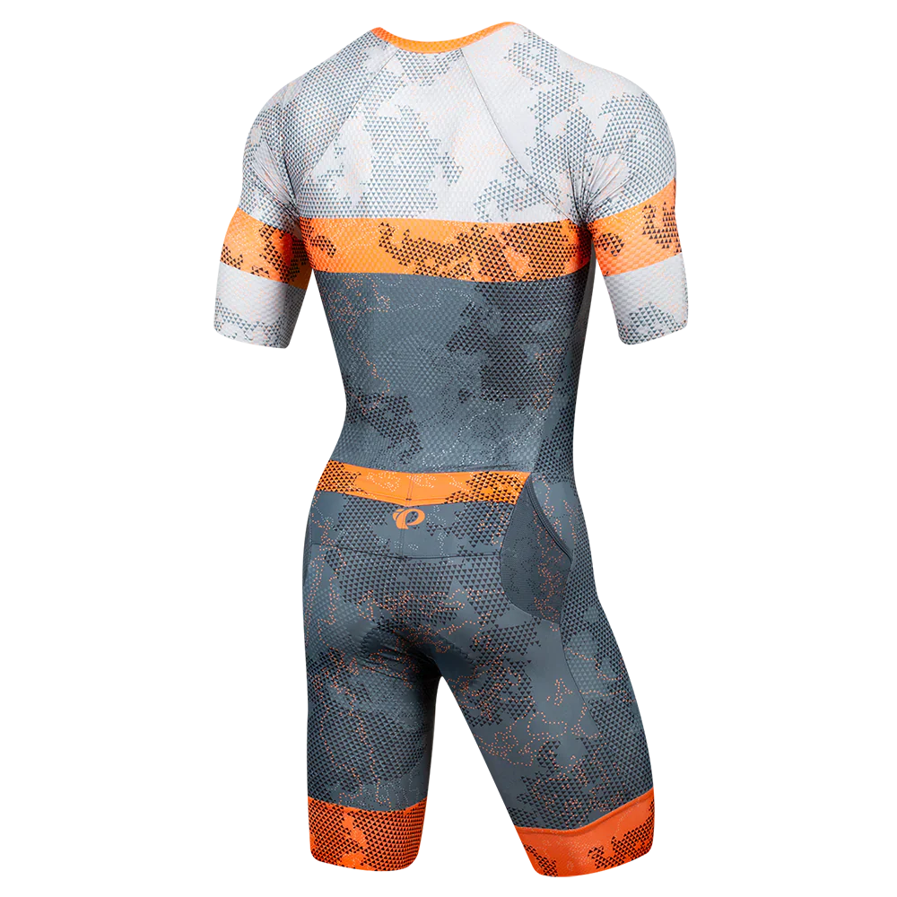 Pearl Izumi Team Octane Suit - Turbulence-S Orange Pulse