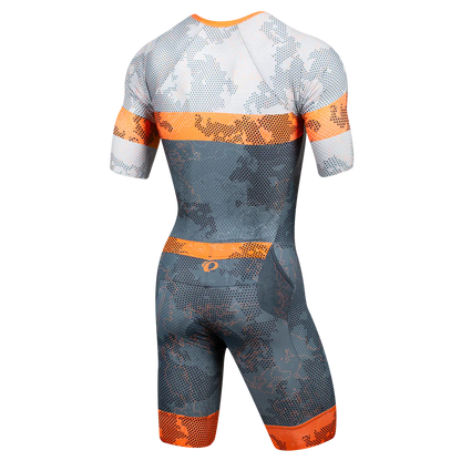 Pearl Izumi Team Octane Suit - Turbulence-S Orange Pulse