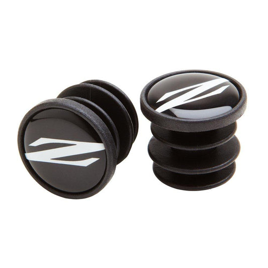 Zipp Service Course Road Bar Plugs - Black - Pair - Black Black  