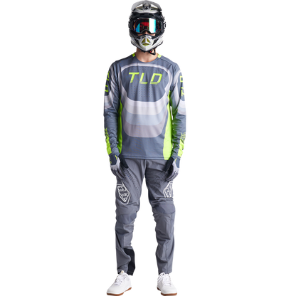 Troy Lee Designs Sprint Long Sleeve MTB Jersey - Reverb - Charcoal