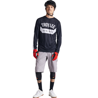 Troy Lee Designs Skyline Air Long Sleeve MTB Jersey - Air Core - Black