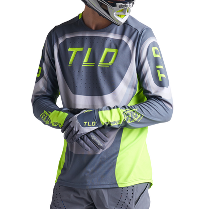 Troy Lee Designs Sprint Long Sleeve MTB Jersey - Reverb - Charcoal