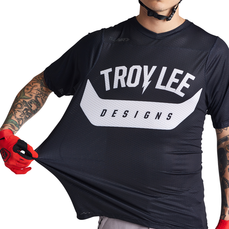 Troy Lee Designs Skyline Air Short Sleeve MTB Jersey - Air Core - Black