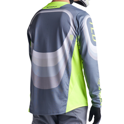 Troy Lee Designs Sprint Long Sleeve MTB Jersey - Reverb - Charcoal