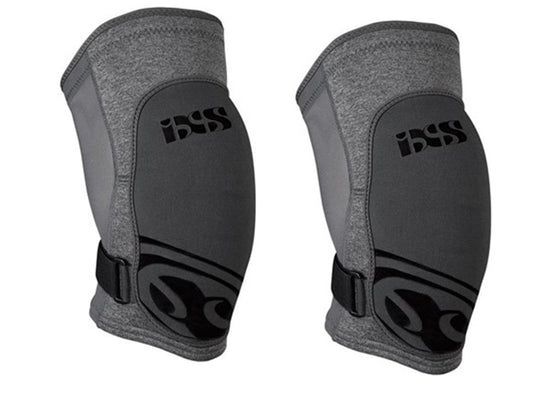 iXS Flow Evo+ Knee Guard - Gray Gray Small 