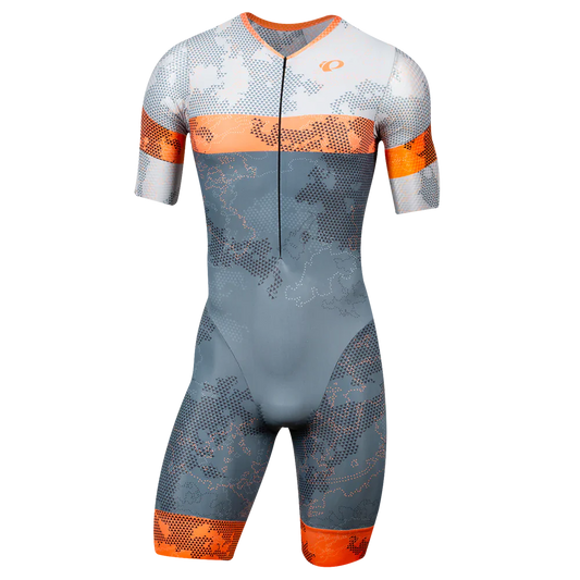 Pearl Izumi Team Octane Suit - Turbulence-S Orange Pulse