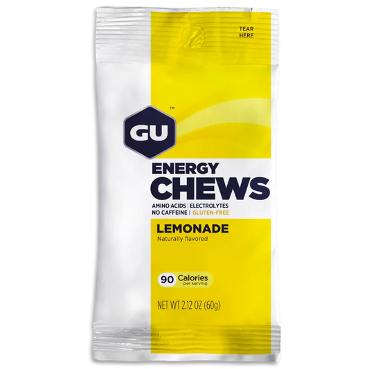GU Energy Chews Double Serving Bag - Lemonade