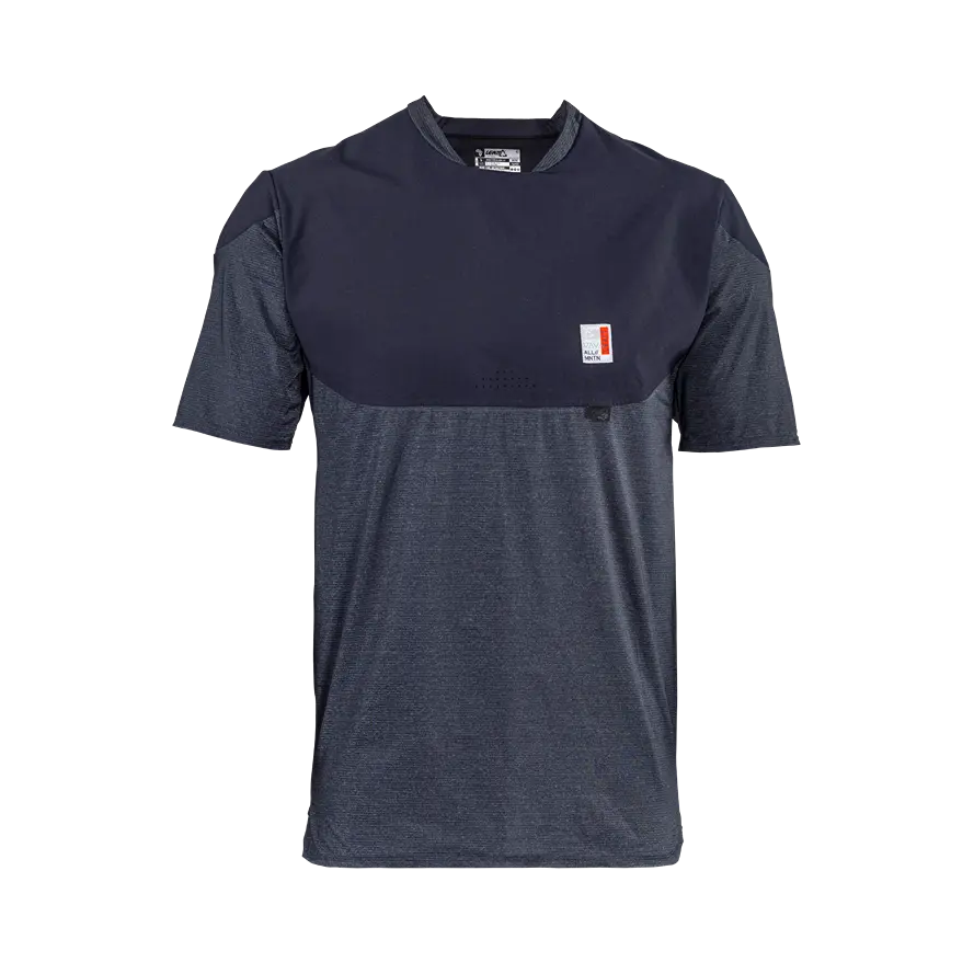 Leatt AllMtn 3.0 Short Sleeve MTB Jersey - Black - 2024