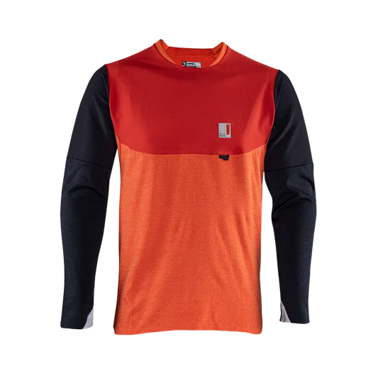 Leatt AllMtn 5.0 Long Sleeve MTB Jersey - Glow - 2024