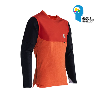 Leatt AllMtn 5.0 Long Sleeve MTB Jersey - Glow - 2024