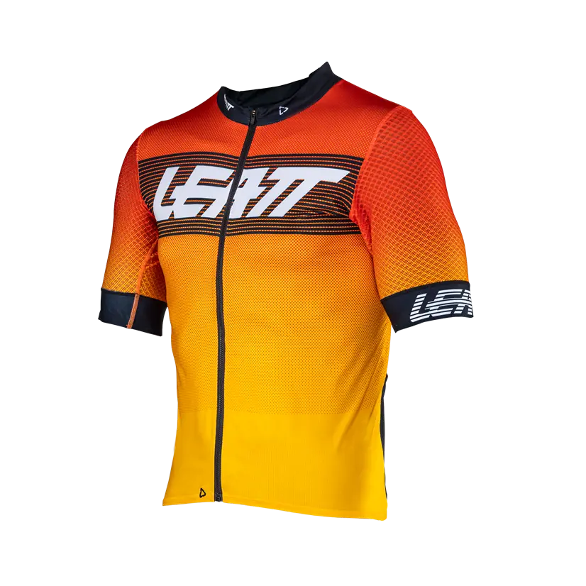Leatt Endurance 6.0 Short Sleeve MTB Jersey - Red - 2024