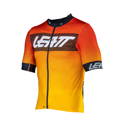 Leatt Endurance 6.0 Short Sleeve MTB Jersey - Red - 2024