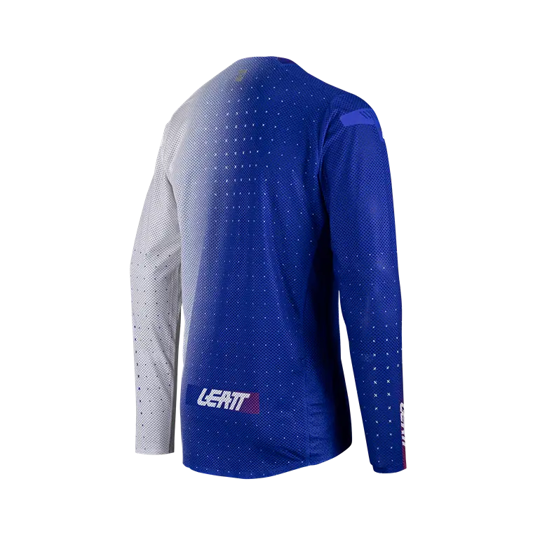 Leatt Gravity 4.0 Long Sleeve MTB Jersey - UltraBlue - 2024