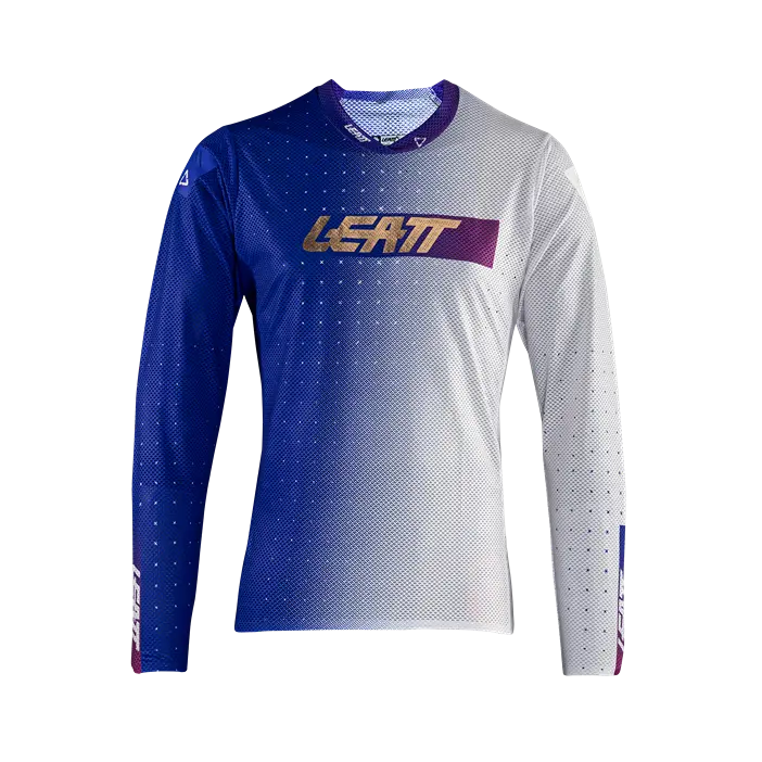 Leatt Gravity 4.0 Long Sleeve MTB Jersey - UltraBlue - 2024