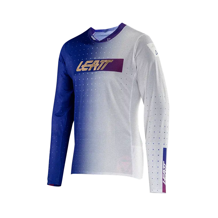 Leatt Gravity 4.0 Long Sleeve MTB Jersey - UltraBlue - 2024