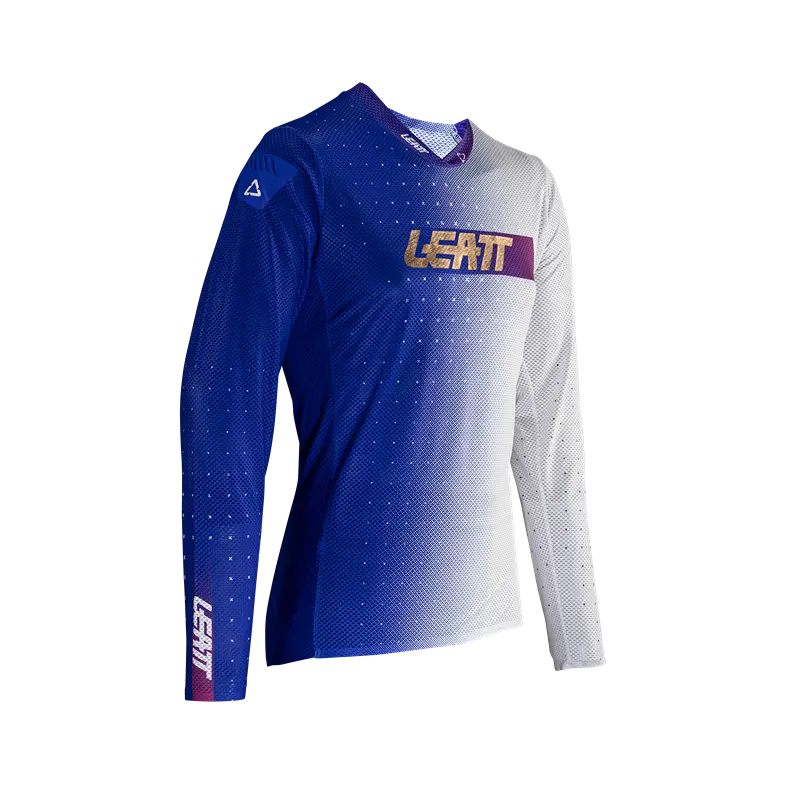 Leatt Gravity 4.0 Long Sleeve MTB Jersey - UltraBlue - 2024