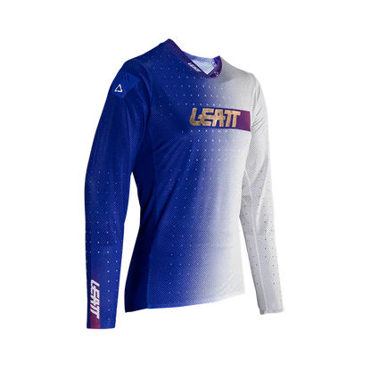Leatt Gravity 4.0 Long Sleeve MTB Jersey - UltraBlue - 2024